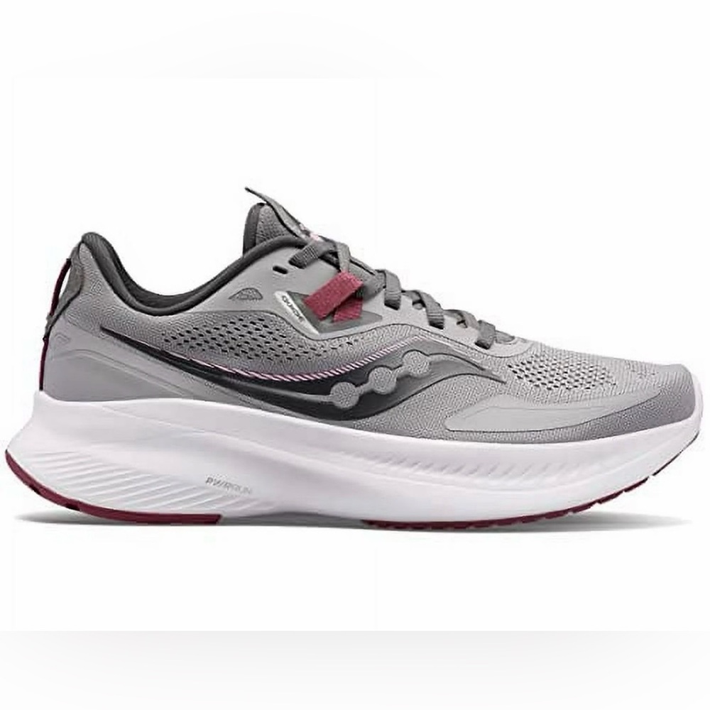 Womens Saucony Guide 15 Running Shoe Alloy/Quartz - Size 9.5